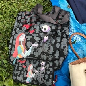 The nightmare before Christmas bag and wallet