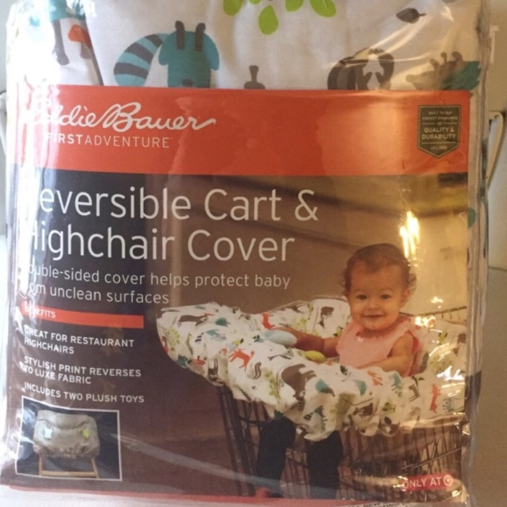Cart and high chair cover , NWOT