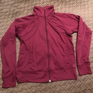 Purple Nike zip up jacket