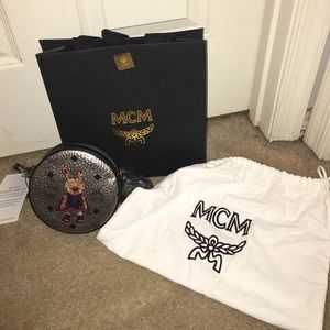 Authentic with tags MCM mini cross body bag.