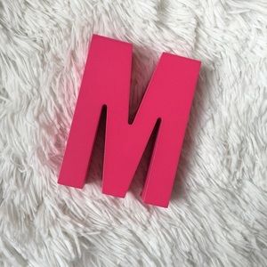 Mini 'M' Decor