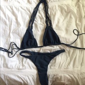 Mikoh bikini top and bottom set