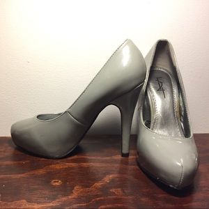Grey heels