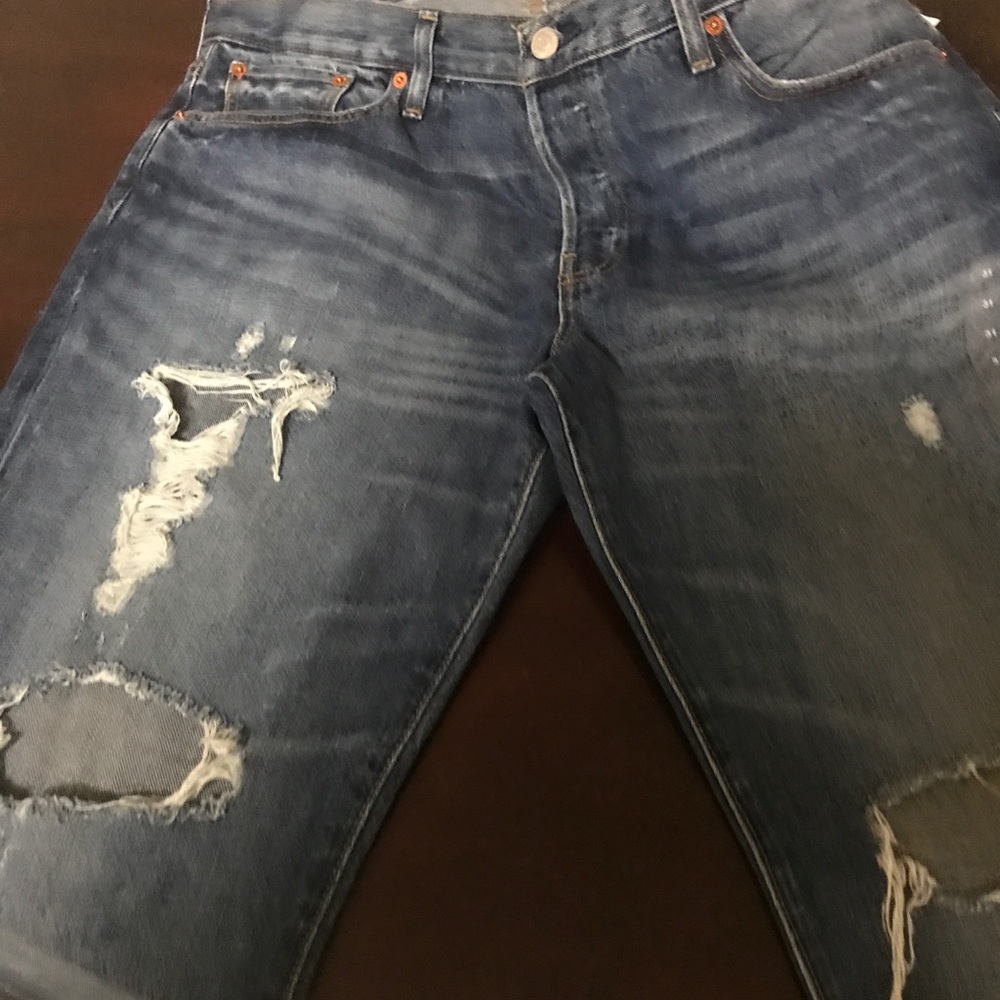 Gap distressed jeans