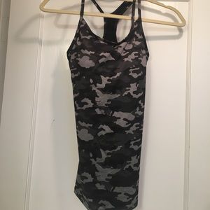 Black camo tank