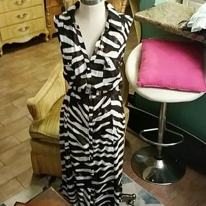 ********Beautiful zebra print Maxi Dress********