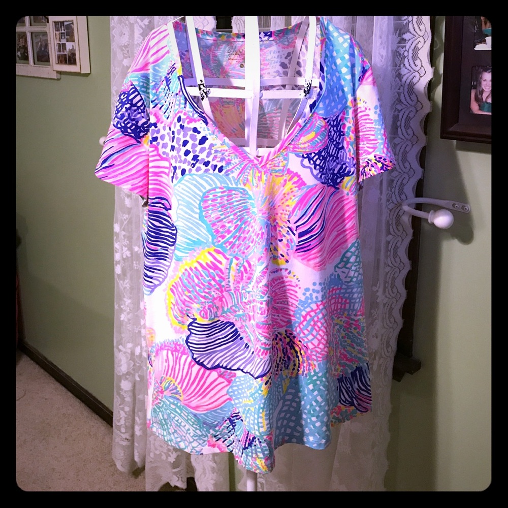 EUC Lilly Pulitzer Top
