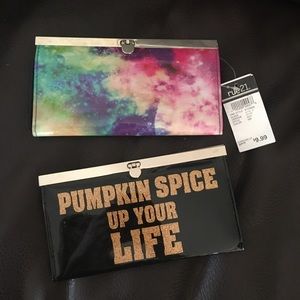 Pumpkin Spice & Galaxy Print Wallets!
