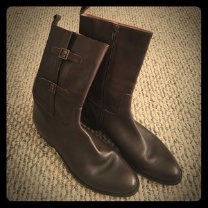 Brown Leather Corso Como Boots
