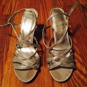 Silver heels