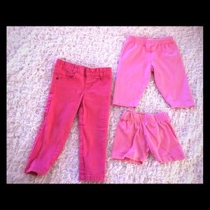 MUST be bundled **Pink baby girls shorts and jeans