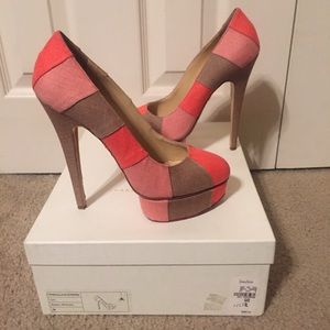 Charlotte Olympia Priscilla in Stripes sz. 39