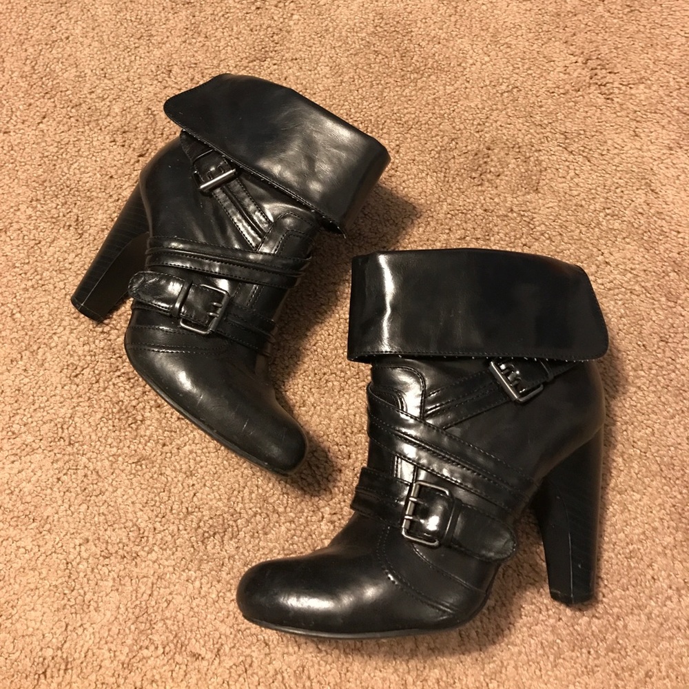 Black booties