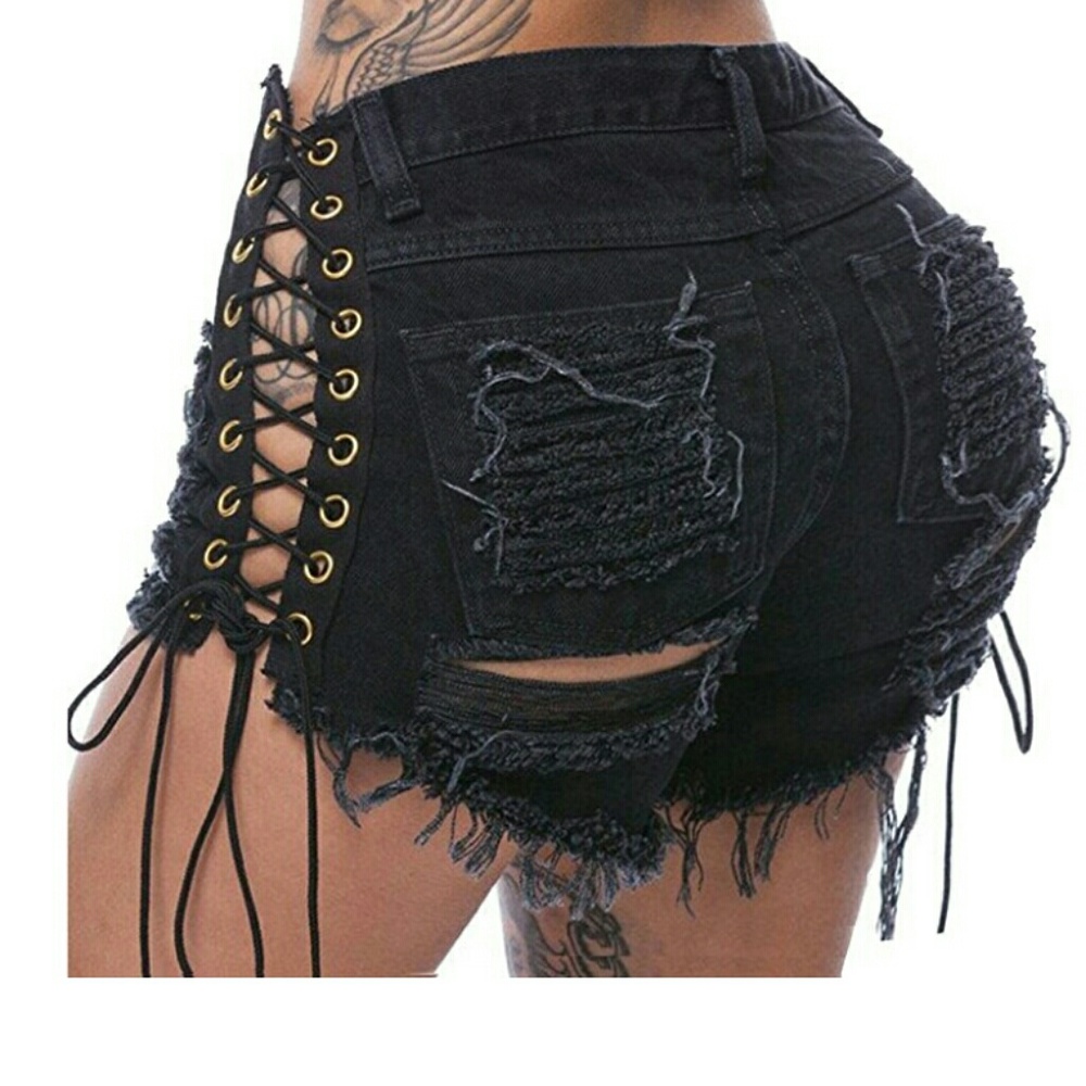 Sold🚫Black jean shorts