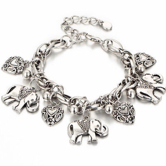 Elephant Charm bracelet - Picture 2 of 4