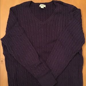St. John's Bay V Neck Classic Sweater