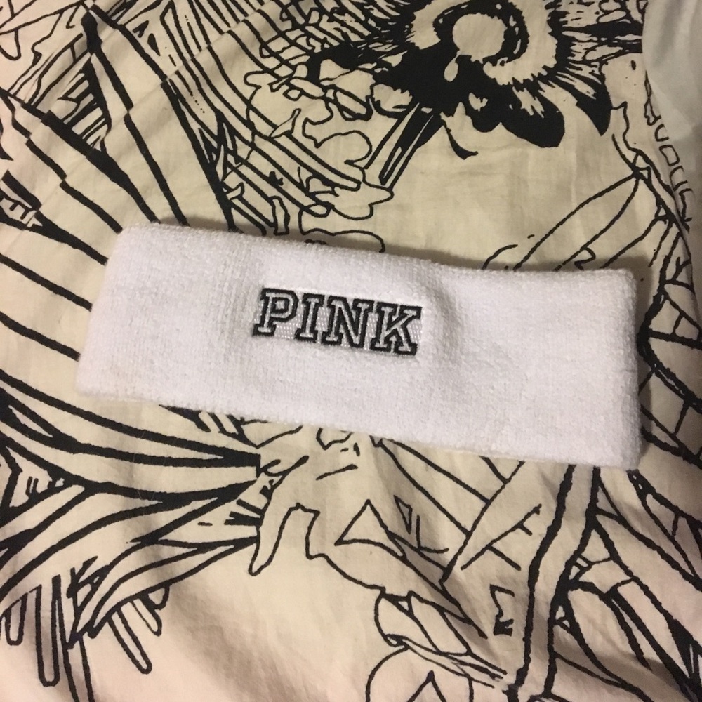 Super cute PINK headband/sweatband