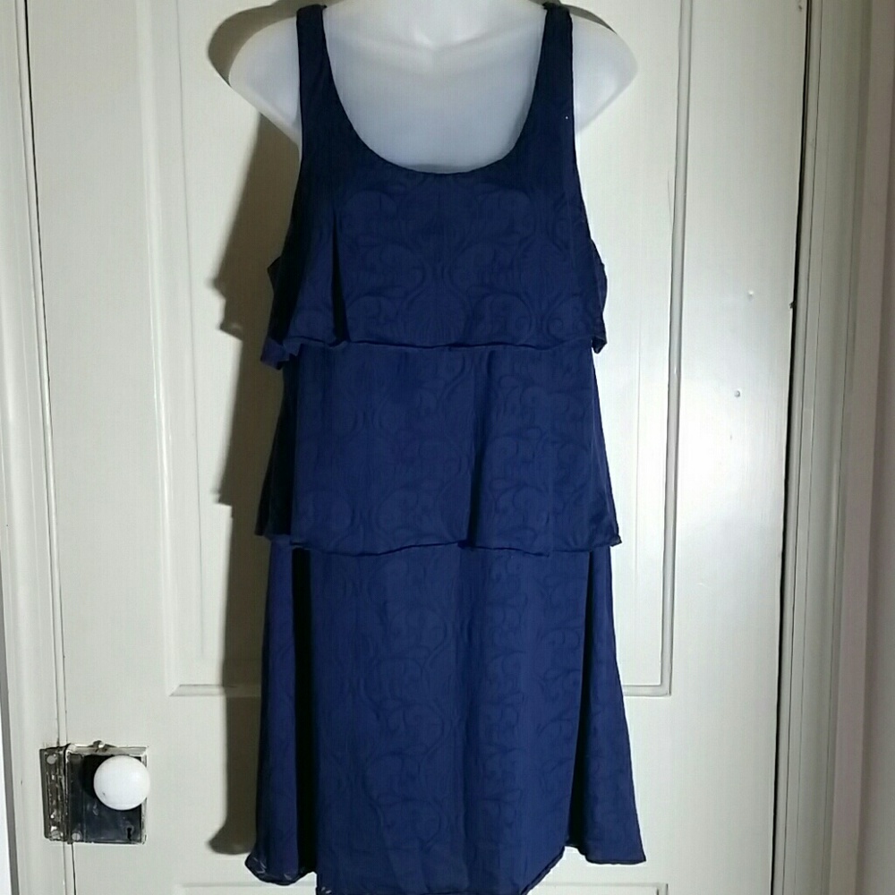 Suzi Chin for Maggy Boutique Tiered Tank Dress