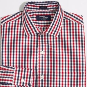 Slim Men's Red Factory Thompson Dress Shirt