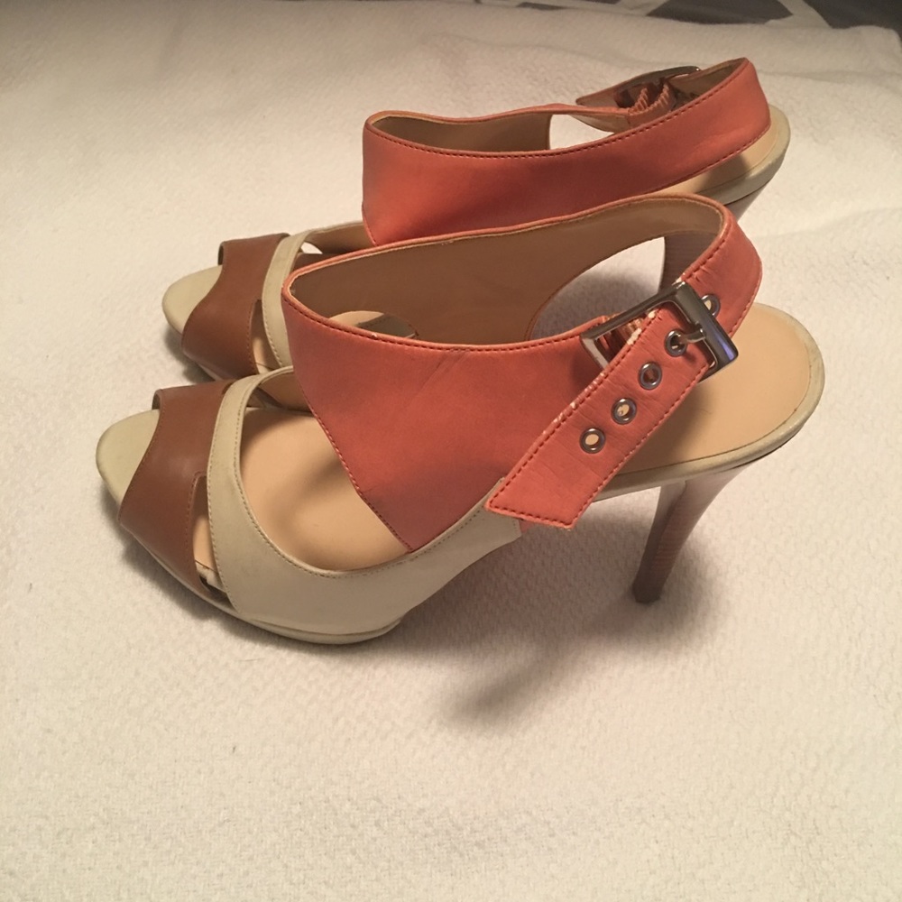 Bakers women's open toe dress heels