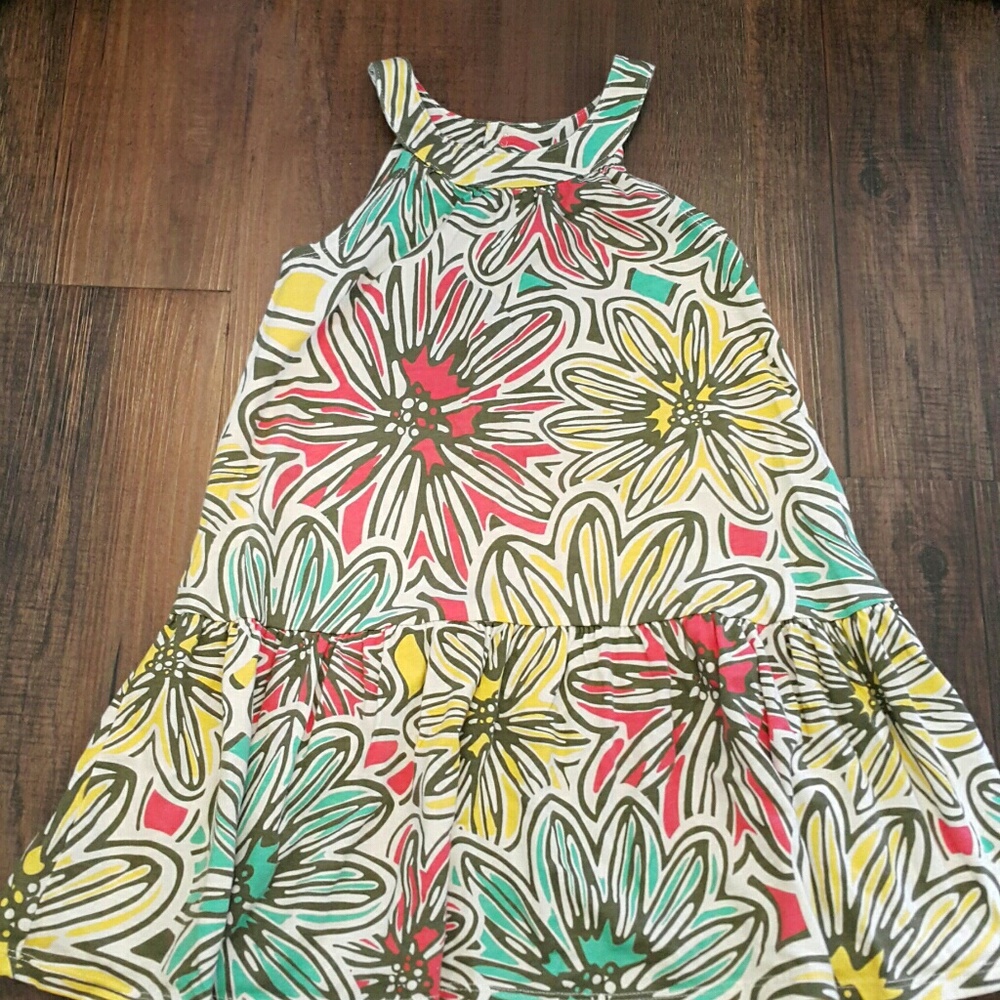 Floral Print Girls Dress