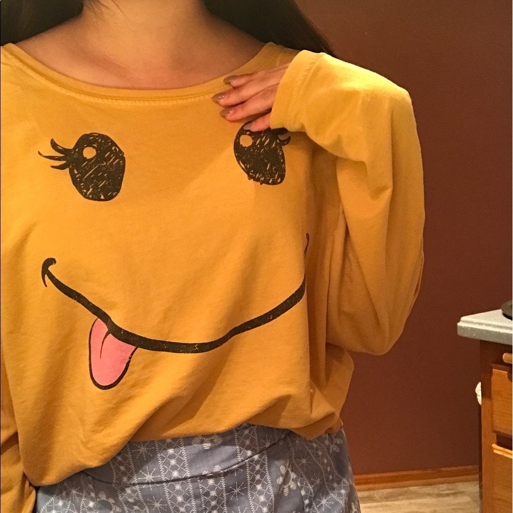 Yellow Happy Sweater 😋