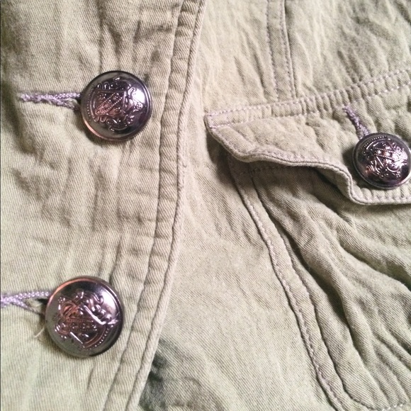 Green coat blazer - Picture 2 of 3