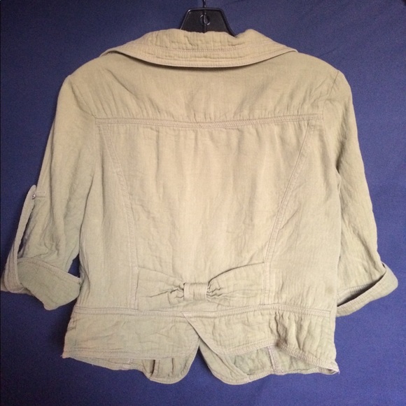 Green coat blazer - Picture 3 of 3