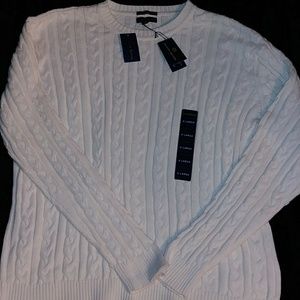 Boat neck mens sweater