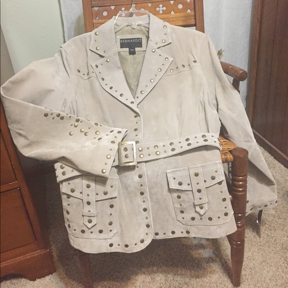 Leather blazer - Picture 2 of 8