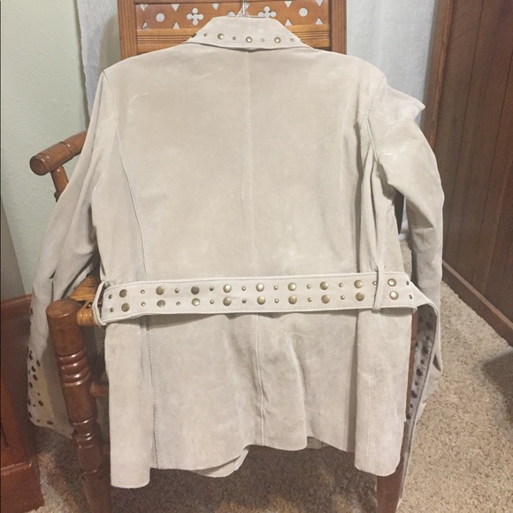 Leather blazer - Picture 4 of 8