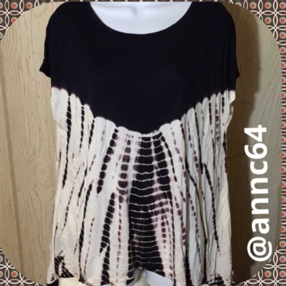 Boho Tye Dyed Top Size S NWOT