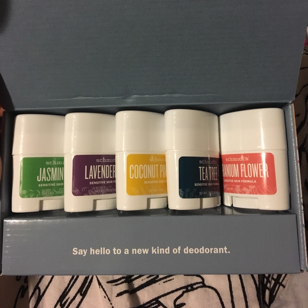 Sensitive skin all natural deodorant