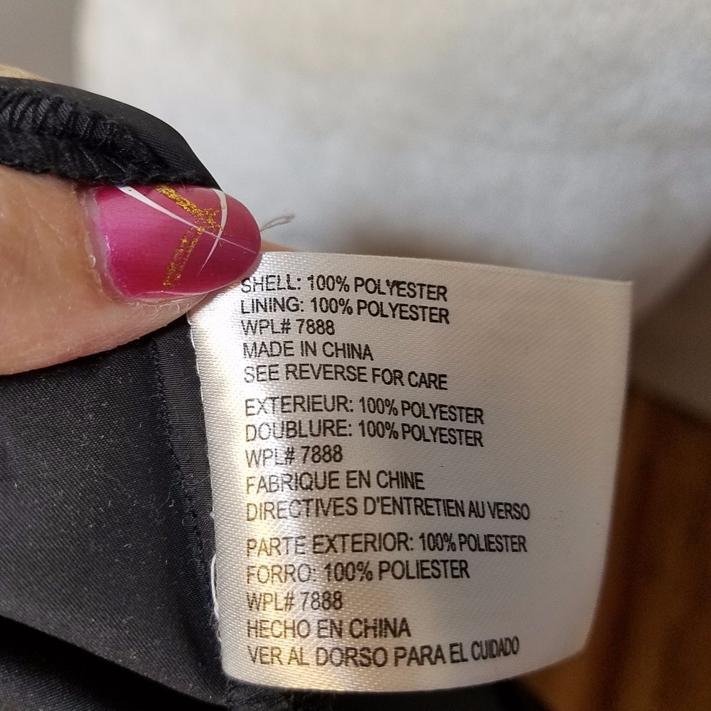 MICHAEL Michael Kors Black Zippered Windbreaker - Picture 8 of 8
