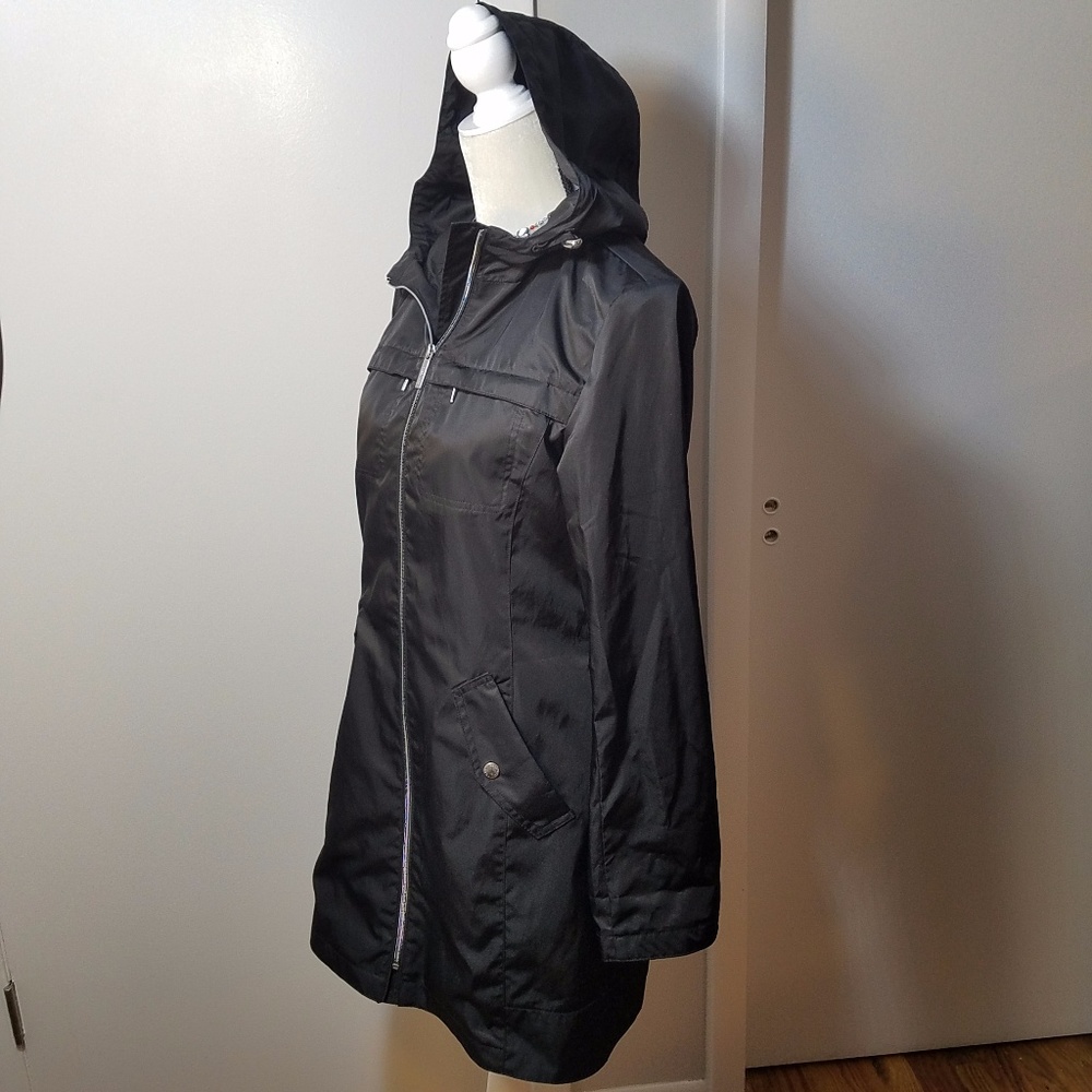 MICHAEL Michael Kors Black Zippered Windbreaker - Picture 5 of 8