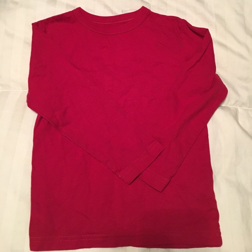NWOT Children's Place long sleeve red tshirt.