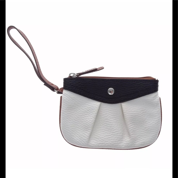 Style Co Hannah Wristlet BlackWhite - Picture 3 of 7