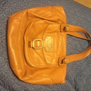 MK leather handbag