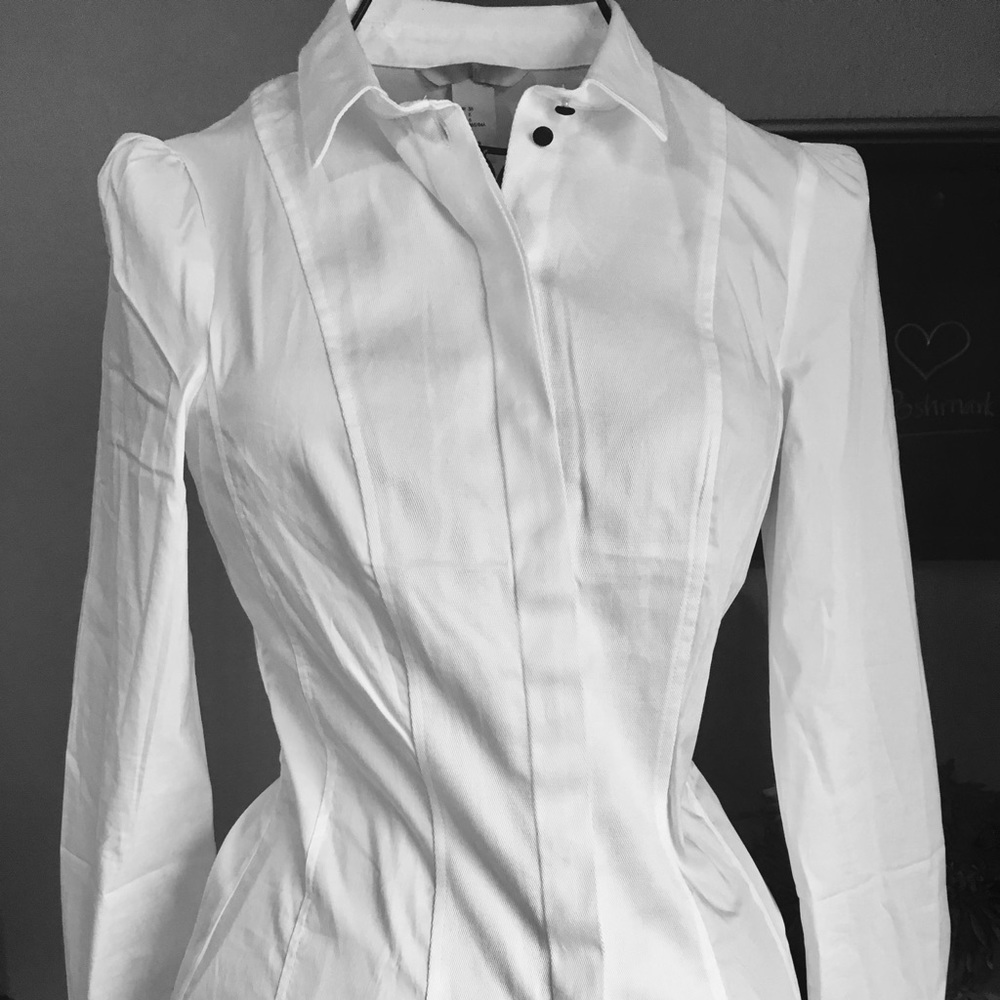 Forever 21 white oxford shirt