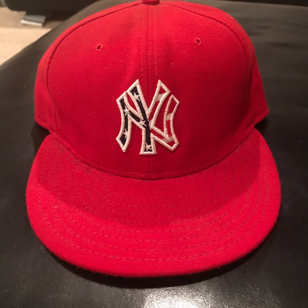 American Flag NY Yankees hat