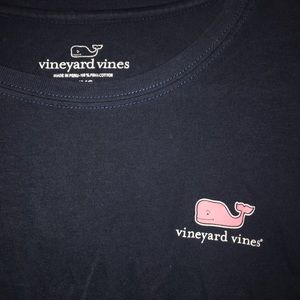 Vineyard Vines Navy Blue Long Sleeve Tee