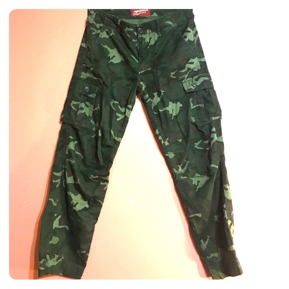 CARGO POCKET PANTS WORN ONCE