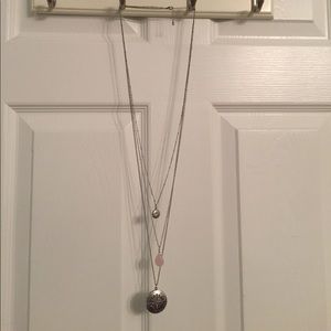 Layered Silver Necklace