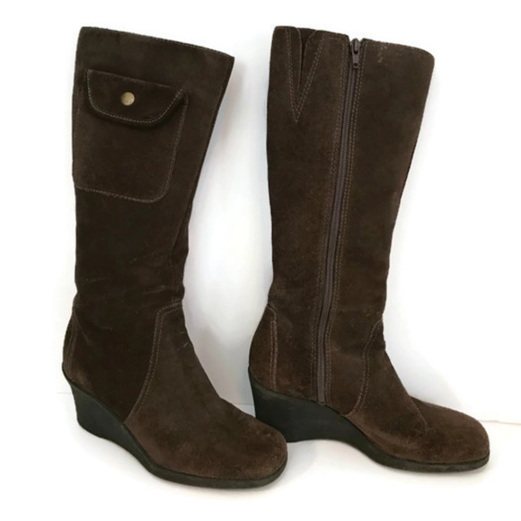 *SOLD*. Aerosoles Wedge Boots - Picture 7 of 8