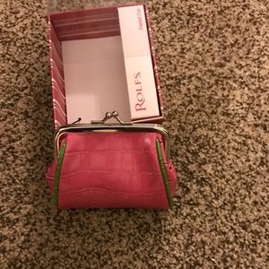 Framed coin purse.  Brand new.