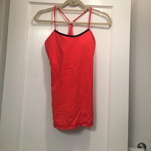 Red tank top