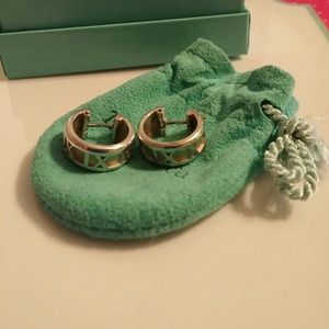 Authentic Tiffany & Co. Atlas hoop earrings