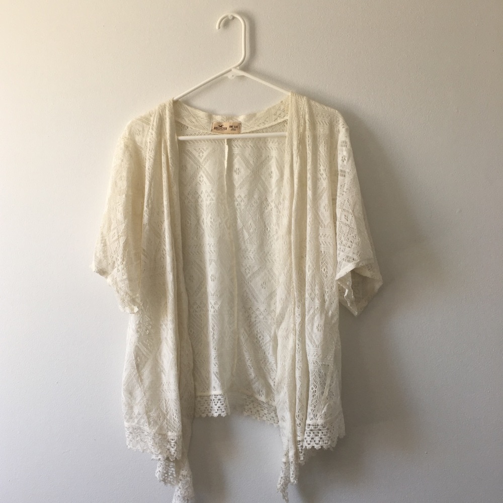 Lace Detailed Kimono