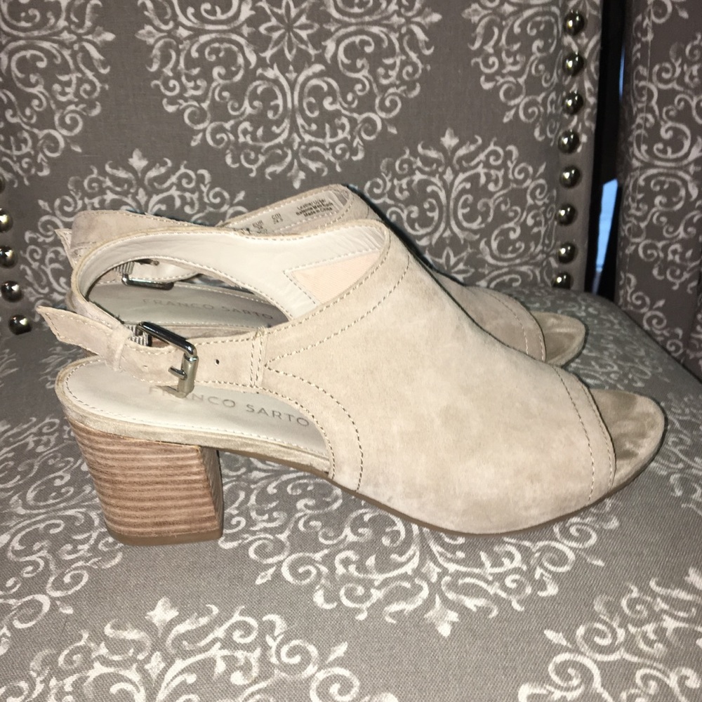 Franco Sarto slingback sandals