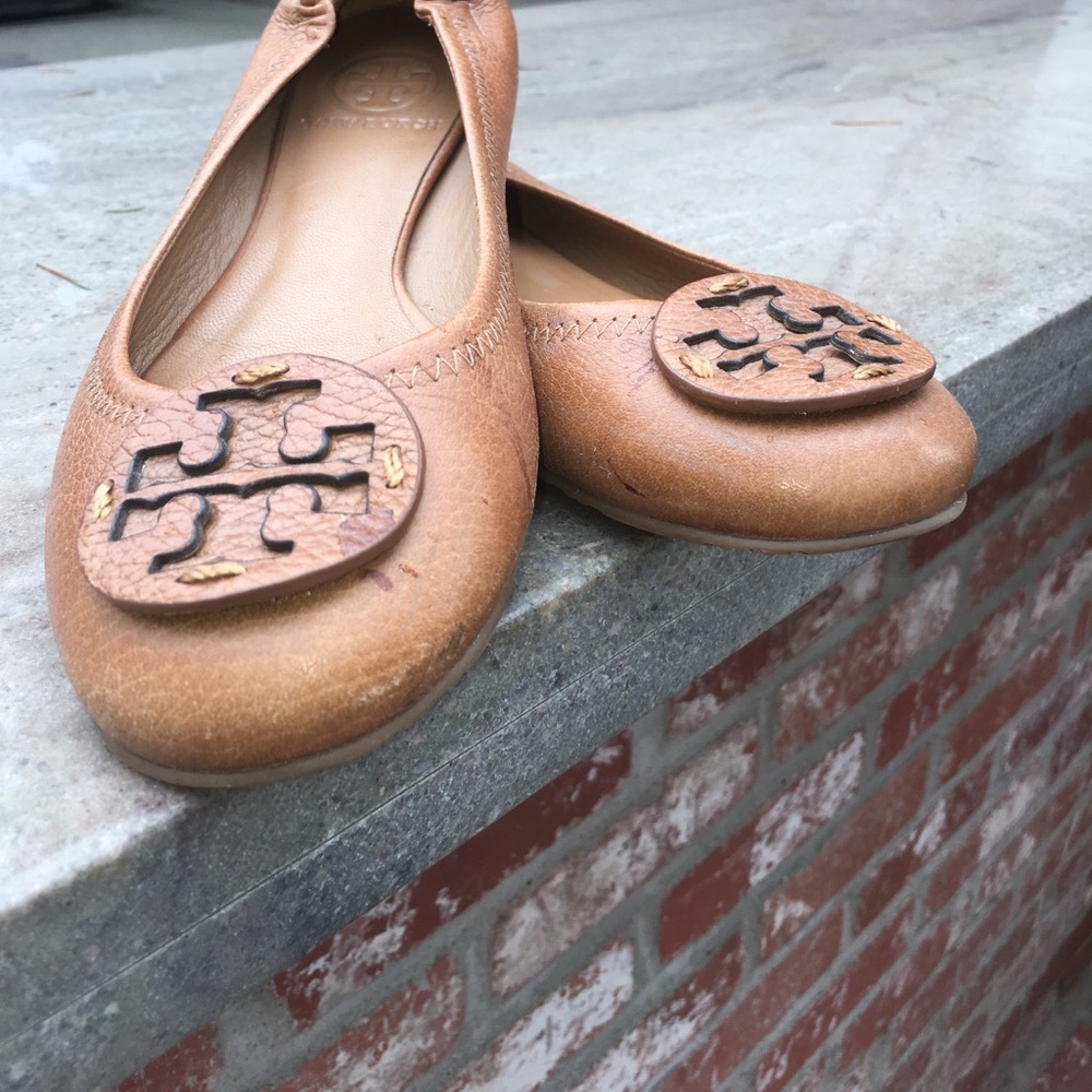 TORY BURCH BROWN FLATS